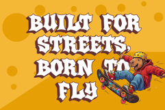 Brick Howl | 3D Layered Graffiti Webfont for Bold Websites Product Image 3