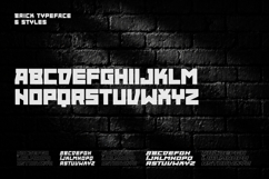 New Brick Font Product Image 5