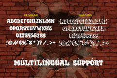 Brick Howl | 3D Layered Graffiti Webfont for Bold Websites Product Image 7