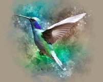 Watercolor Bird Painting Effect Product Image 14