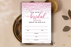 BRIDAL SHOWER INVITATIONS I INSTANT DOWNLOAD BRIDAL SHOWER INVITES TEMPLATE