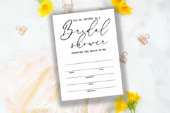 BRIDAL SHOWER INVITATIONS I INSTANT DOWNLOAD BRIDAL SHOWER INVITES TEMPLATE