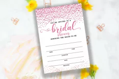 BRIDAL SHOWER INVITATIONS I INSTANT DOWNLOAD BRIDAL SHOWER INVITES TEMPLATE