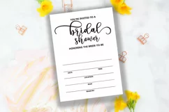 BRIDAL SHOWER INVITATIONS I INSTANT DOWNLOAD BRIDAL SHOWER INVITES TEMPLATE