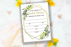 BRIDAL SHOWER INVITATIONS I INSTANT DOWNLOAD BRIDAL SHOWER INVITES TEMPLATE