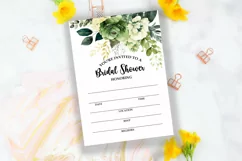 BRIDAL SHOWER INVITATIONS I INSTANT DOWNLOAD BRIDAL SHOWER INVITES TEMPLATE