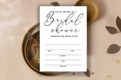 BRIDAL SHOWER INVITATIONS I INSTANT DOWNLOAD BRIDAL SHOWER INVITES TEMPLATE