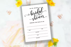 BRIDAL SHOWER INVITATIONS I INSTANT DOWNLOAD BRIDAL SHOWER INVITES TEMPLATE