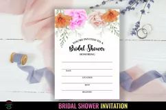 BRIDAL SHOWER INVITATIONS I INSTANT DOWNLOAD BRIDAL SHOWER INVITES TEMPLATE