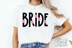Flower Bride SVG PNG - Future Mrs - Fiancee - Engagement SVG Product Image 1
