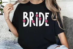 Flower Bride SVG PNG - Future Mrs - Fiancee - Engagement SVG Product Image 4