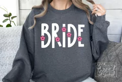 Flower Bride SVG PNG - Future Mrs - Fiancee - Engagement SVG Product Image 3
