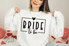 Bride To Be SVG - Future Mrs - Fiancee - Engagement SVG Product Image 1