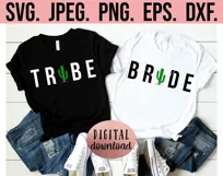 Tribe Cactus SVG - Scottsdale Arizona Bachelorette Shirt Product Image 2