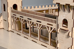 Bridge of the Castle - laser cut file, Glowforge pattern Product Image 7