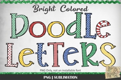 Alphabet Bundle - 10 Sets / Doodle Alphabet / Christmas Product Image 9