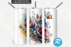 Watercolor Florals,flower sumblition,Spring Floral,Tumbler Wraps,20 oz Sublimation,Tumbler Design,Floral Tumbler,PNG Wrap,Seamless Tumbler,PNG Template,20 oz skinny tumbler,Spring tumbler,floaral tumbler,spring tumbler png,flower tumbler,