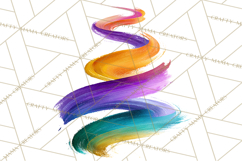 Colorful Bright Doodles PNG Clip Art Product Image 3