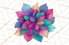 Colorful Bright Doodles PNG Clip Art Product Image 3
