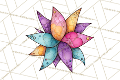 Colorful Bright Doodles PNG Clip Art Product Image 3