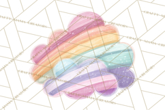 Colorful Bright Doodles PNG Clip Art Product Image 2