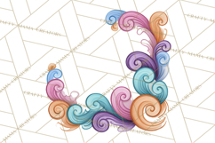 Colorful Bright Doodles PNG Clip Art Product Image 4