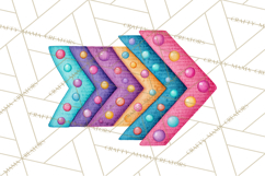 Colorful Bright Doodles PNG Clip Art Product Image 3