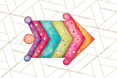 Colorful Bright Doodles PNG Clip Art Product Image 5