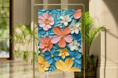 Bright Floral Digital Paper Bundle Product Image 4