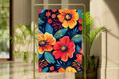 Bright Florals Seamless Digital Paper Bundle Product Image 5