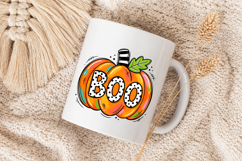 Bright Funky Halloween Boo, Spooky Sublimation PNG Design Product Image 5
