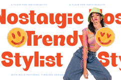 Bright Giftak - Sans Serif Display Font Product Image 4