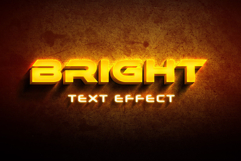 Bright Light Text Effect Product Image 1