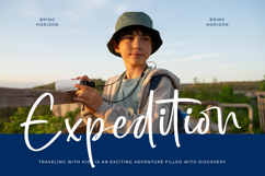 Bright Nastury - Texture Brush Font Product Image 2