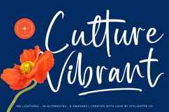 Bright Nastury - Texture Brush Font Product Image 11