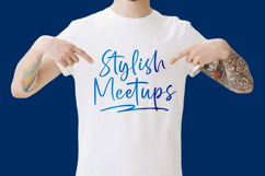 Bright Nastury - Texture Brush Font Product Image 15