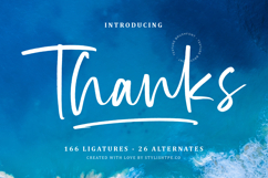 Bright Nastury - Texture Brush Font Product Image 20