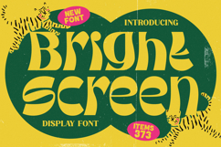 Bright Screen - Modern Display Font Product Image 1