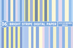 Bright Stripe Digital Paper Product Image 1