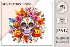 bright-sugar-skull-halloween-clipart