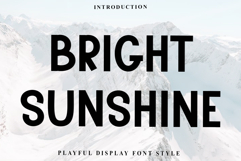Bright Sunshine Product Image 1