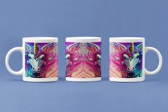 Bright Unicorn Mug Wrap - Sublimation - Mug Press Product Image 3