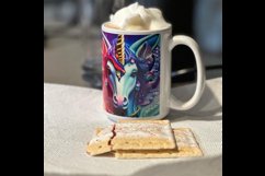 Bright Unicorn Mug Wrap - Sublimation - Mug Press Product Image 2
