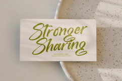 Brighten Shootters Modern Script Font Product Image 6