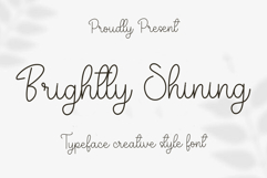 Brightly Shining Product Image 1
