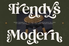 Brighto Wander - Groovy Serif Display Font Product Image 11