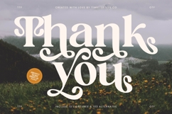 Brighto Wander - Groovy Serif Display Font Product Image 20