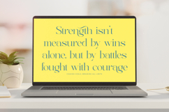 Briglo Shade - Elegant Thin Serif Font Product Image 2