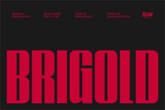 Brigold - Tall Font Product Image 1