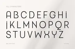Brilliant - Modern Corporate Ligature Font Product Image 10